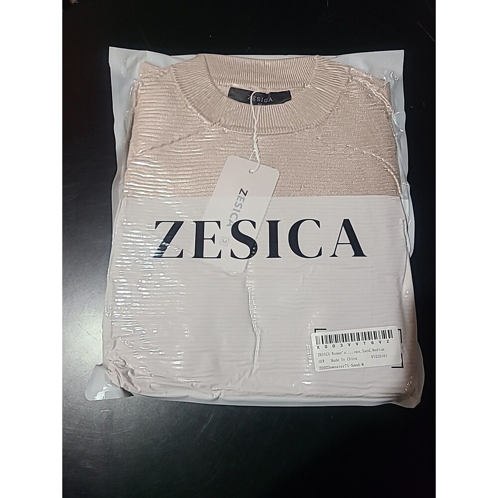 Zesica New Sweater - Medium - Sand